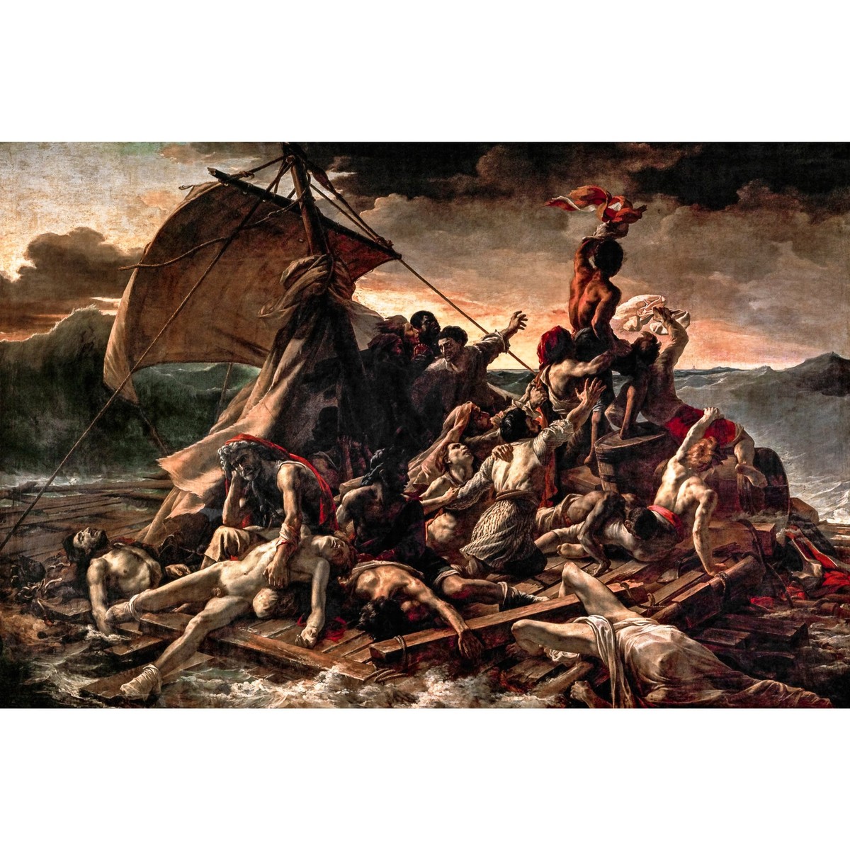 Raft Of The Medusa Theodore Gericault 