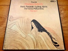Puccini / Freni · Pavarotti · Ludwig · Kerns ♫ Madama Butterfly ♫ Vinyl 3xLP Box