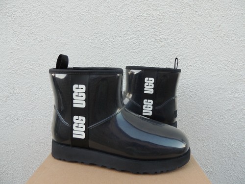 UGG BLACK CLASSIC CLEAR MINI WATERPROOF 