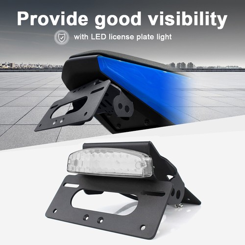 Ajuste para Suzuki GSX-8S 2023-2024 Eliminador de guardabarros cola Placa ordenada Soporte - Imagen 5 de 20