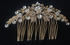 Hair Combs Rhinestone Crystal