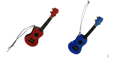 Ukulele Hängeschmuck - Ukulele Christbaumschmuck MI14/15 - Dez