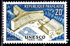 TIMBRE FRANCE  N° 1177 ** U.N.E.S.C.O PARIS NEUF SANS  CHARNIERE