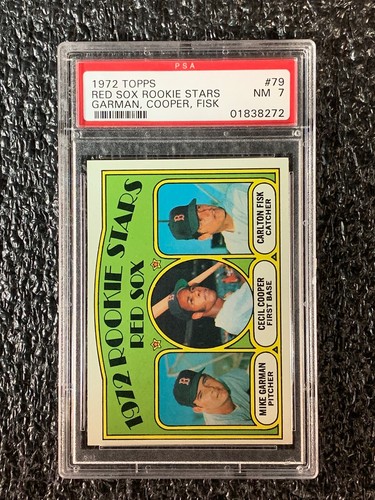 1972 Topps Baseball #79 Red Sox Rookie Stars PSA 7 | eBay