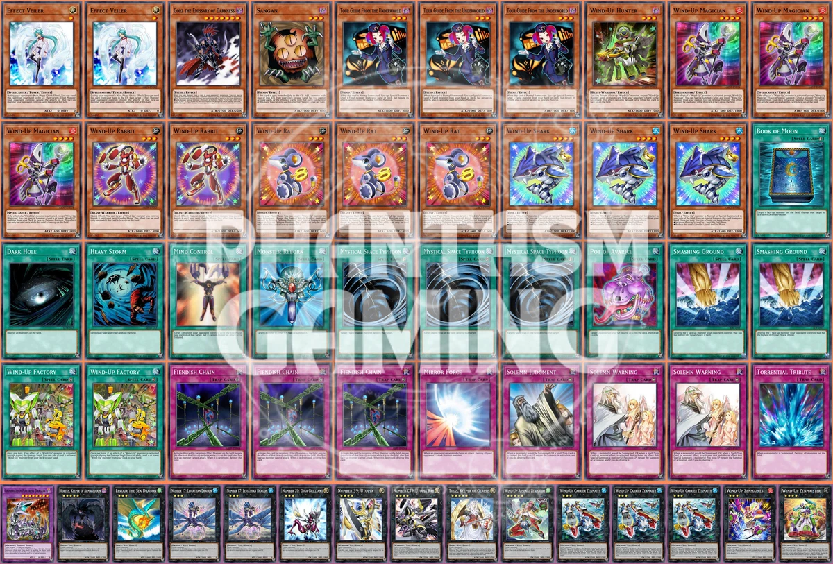 Yu-Gi-Oh! TCG Wind-Up Player-Built Collectible Card Game Decks for sale