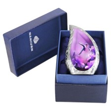 Mini Urn for Ashes for Women or Man, Small Urns for Human Ashes Keepsake, Tea...