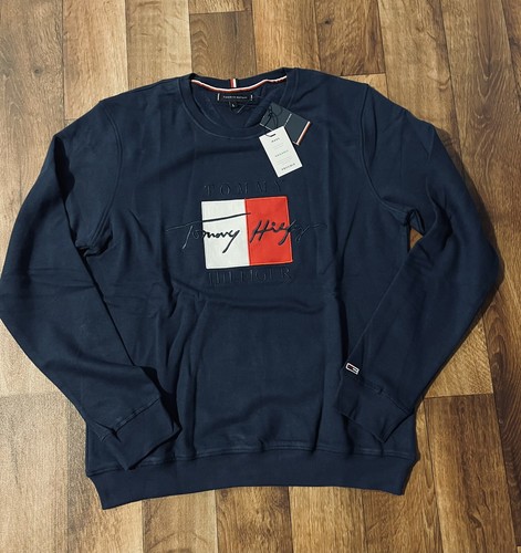 SUDADERA HOMBRE TOMMY HILFIGER AZUL MARINO