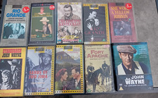 🎬 Vintage John Wayne VHS Collection 11 Classic Western Films + Boxset Lot No#2