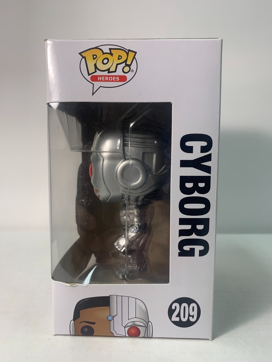 Funko Pop Cyborg #209 DC Justice League Movies Heroes Vinyl Figure
