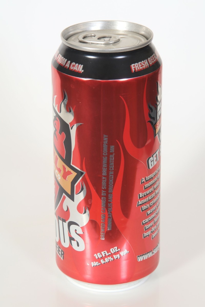 Furious Beer Can - 16oz By Surly Brewing | eBay