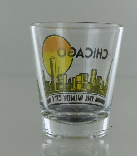 Chicago The Windy City  Shot Glass - Picture 4 of 4