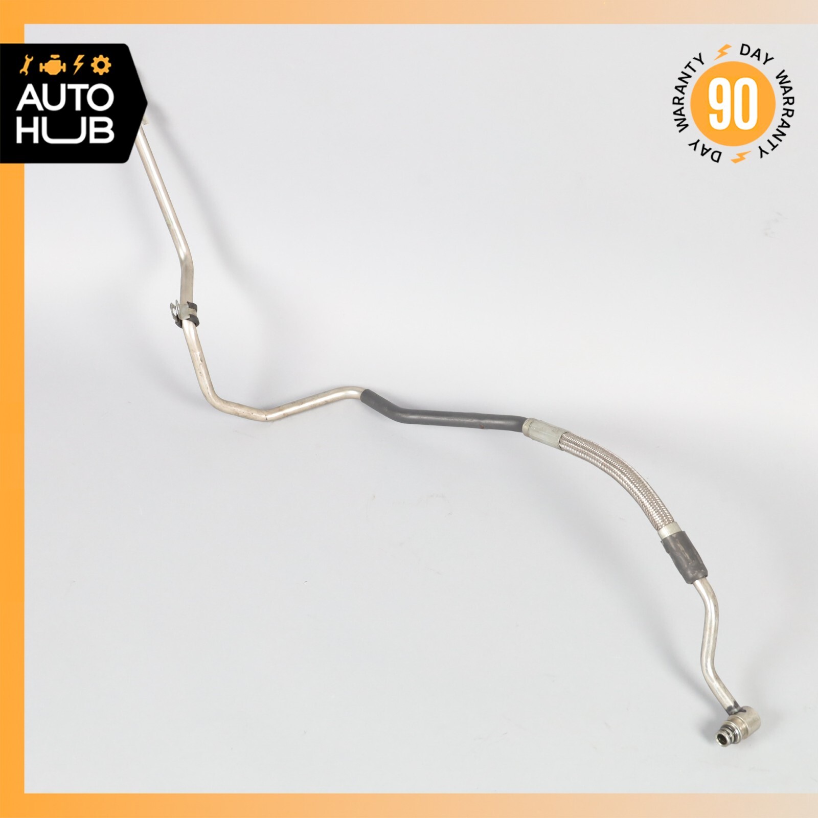 04-19 Maserati Quattroporte M139 Transmission Oil Cooler Line Hose Pipe OEM