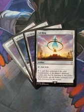 Sol Ring x 4 - Complete Unique Art  | Final Fantasy | NM | MTG