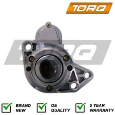 Torq Starter Motor Fits VW Golf New Beetle Bora Audi A3 Seat Leon