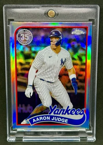 Aaron Judge RARE RETRO REFRACTOR INVESTMENT CARD TOPPS CHROME YANKEES MVP MINT