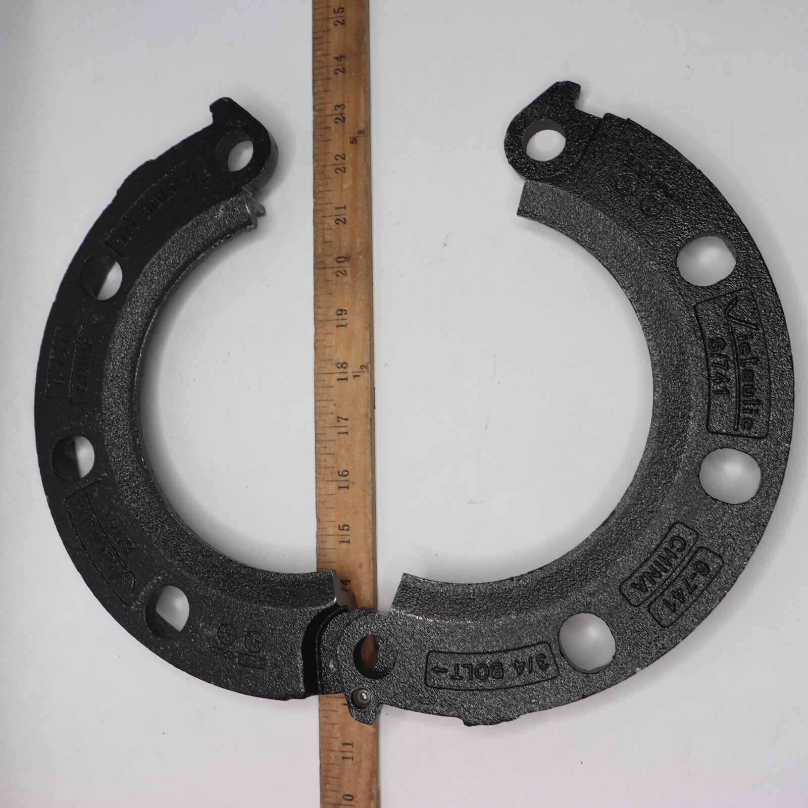 Victaulic Flange Adapter Iron 6" No Gasket 741 eBay