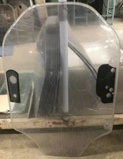 1/2" Caterpillar D Series Skid Steer Door Polycarbonate Lexan Mulcher Mower Demo