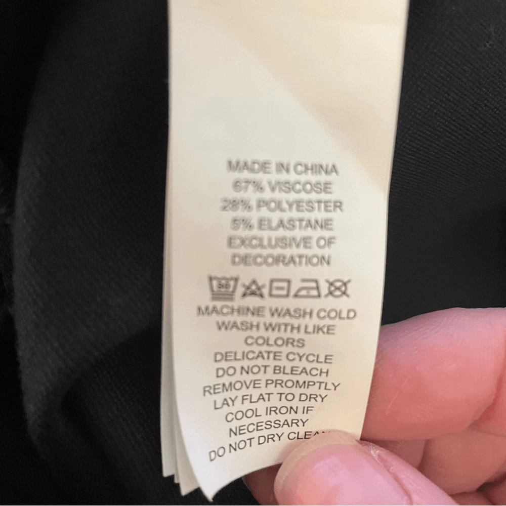 Abito a ponte Broome Street Kate Spade manica a campana taglia small