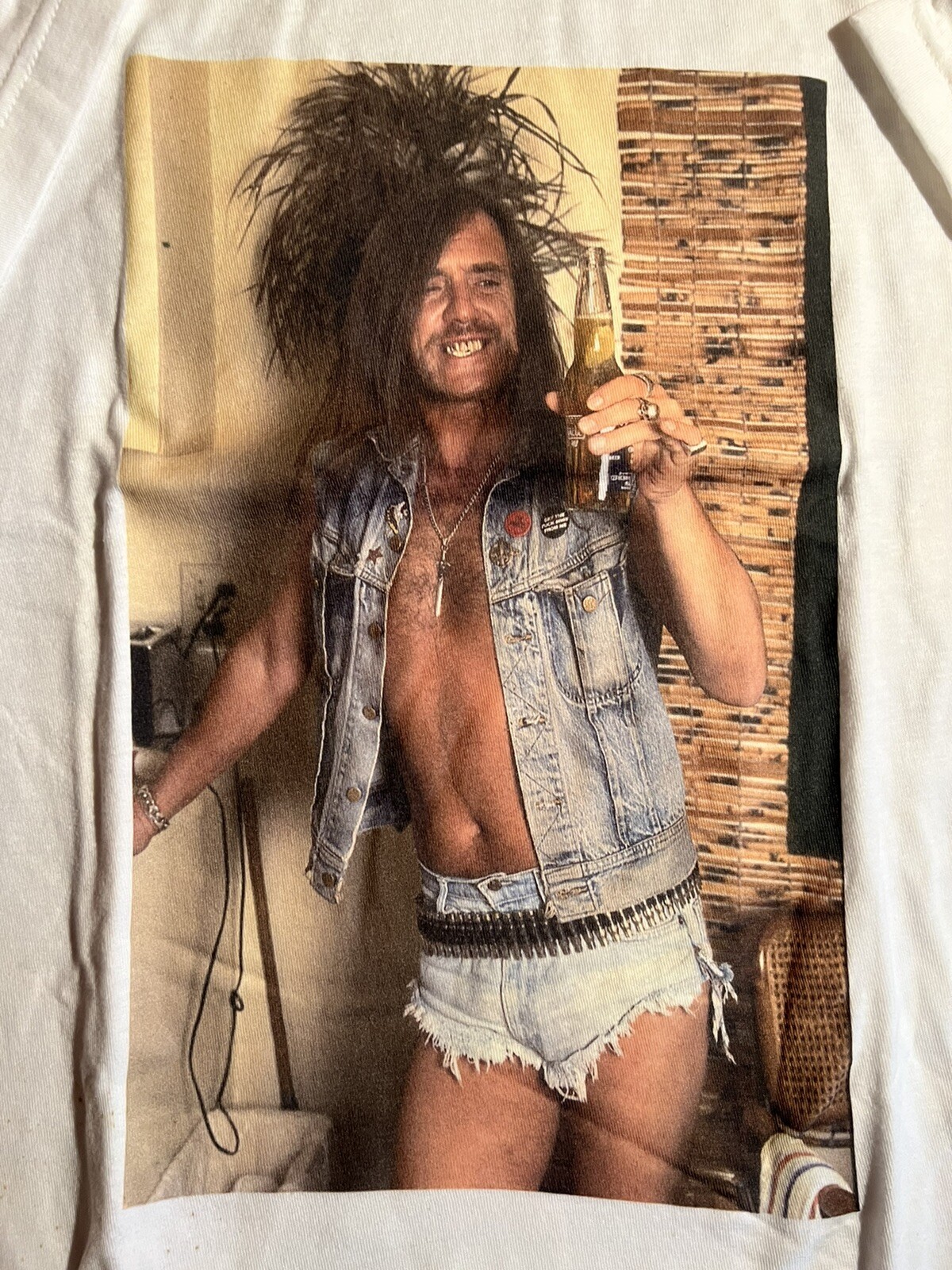 LEMMY KILMISTER Shorts Daisy Dukes M Shirt Motorhead | eBay