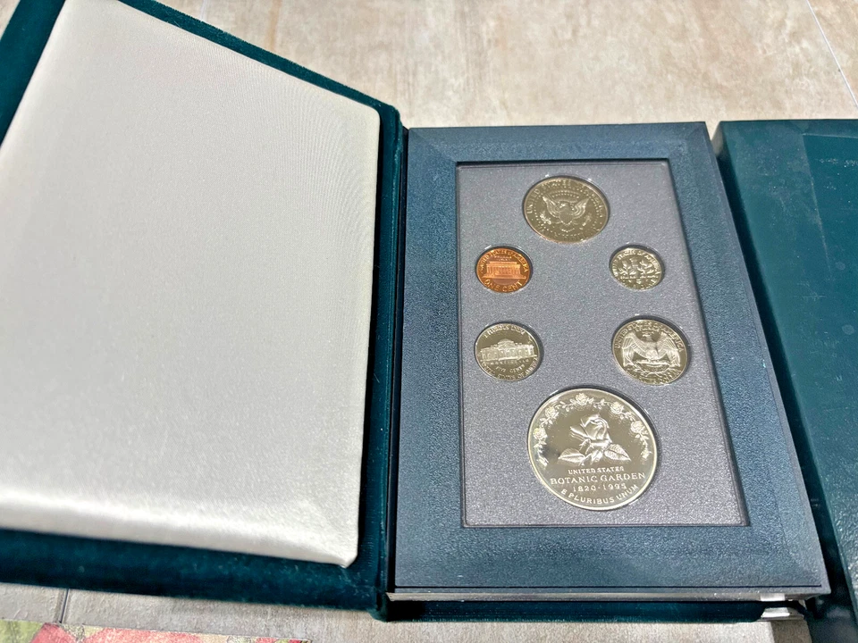 1997 US Mint "Silver" Prestige PROOF - Botanic Garden - COA & Sale Literature - Image 3 of 3