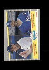 1989 Fleer - Major League Prospects #648 Torey Lovullo, Robert Palacios (RC)