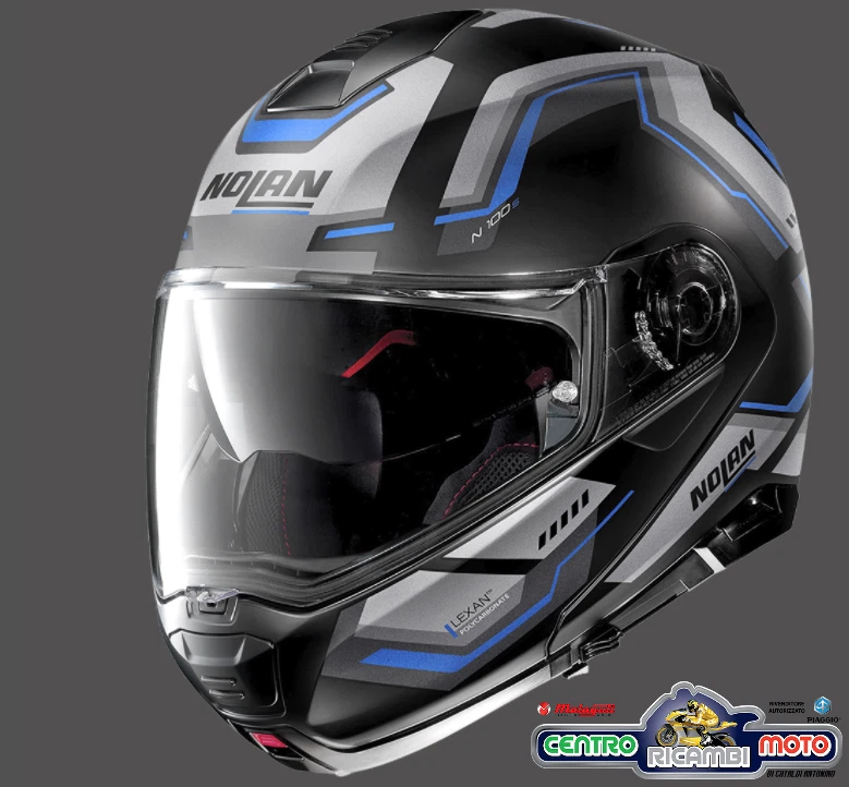 Casque Moto Moduler Approuvé Pj Double Visière Nolan N100-5 Upwind 60 TAILLE S - Photo 1/1