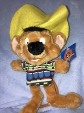 Vintage 1998 Speedy Gonzales 10" Looney Tunes Plush NWT