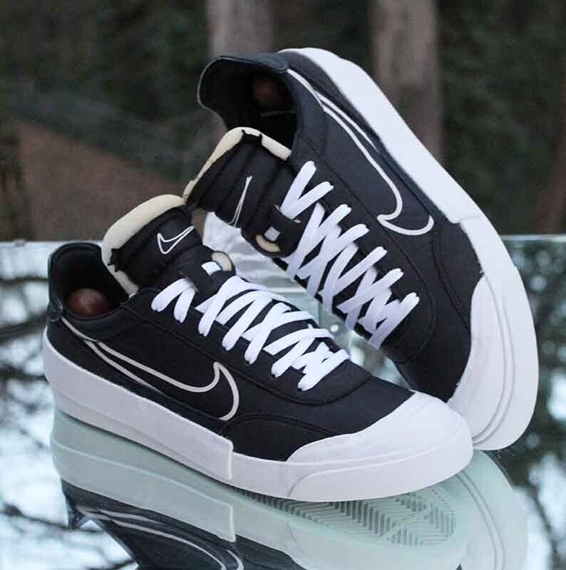 Nike Drop Type HBR Black Men's Size 8 White CQ0989-002 | eBay Nike Drop Type HBR Black Men's Size 8 White CQ0989-002 | eBay