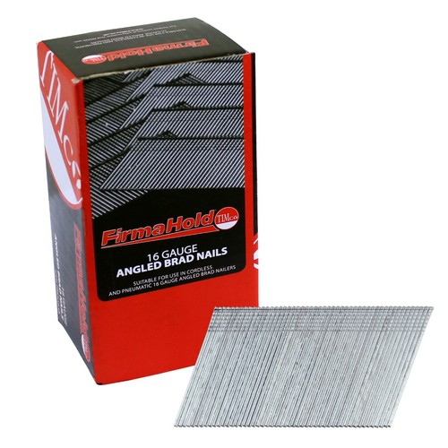 FirmaHold ABG1650 Angled Brad Nails Galvanised 16g x 50mm