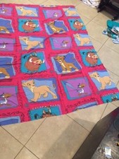 2 VINTAGE DISNEY THE LION KING TWIN BED SHEET S NO STAINS NO TEARS
