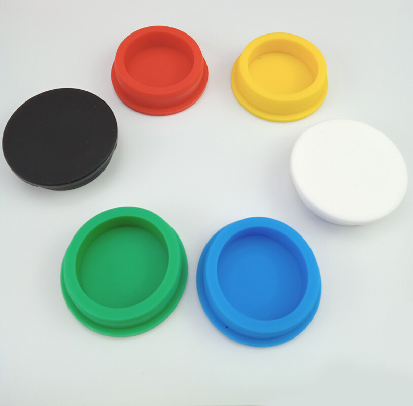 Plastiklochstopfen 25mm Gelb - Endkappen Für Möbelbeine & Rohre - 2er Pack