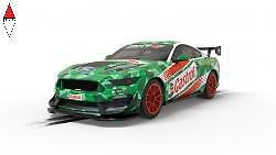 SCALEXTRIC FORD MUSTANG GT4 - CASTROL DRIFT CAR