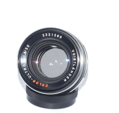 Lens Voigtlander Auto Color Ultron 1,8/50mm Nr.2321280 for Lens Voigtlander Auto Color Ultron 1,8/50mm Nr.2321280 for