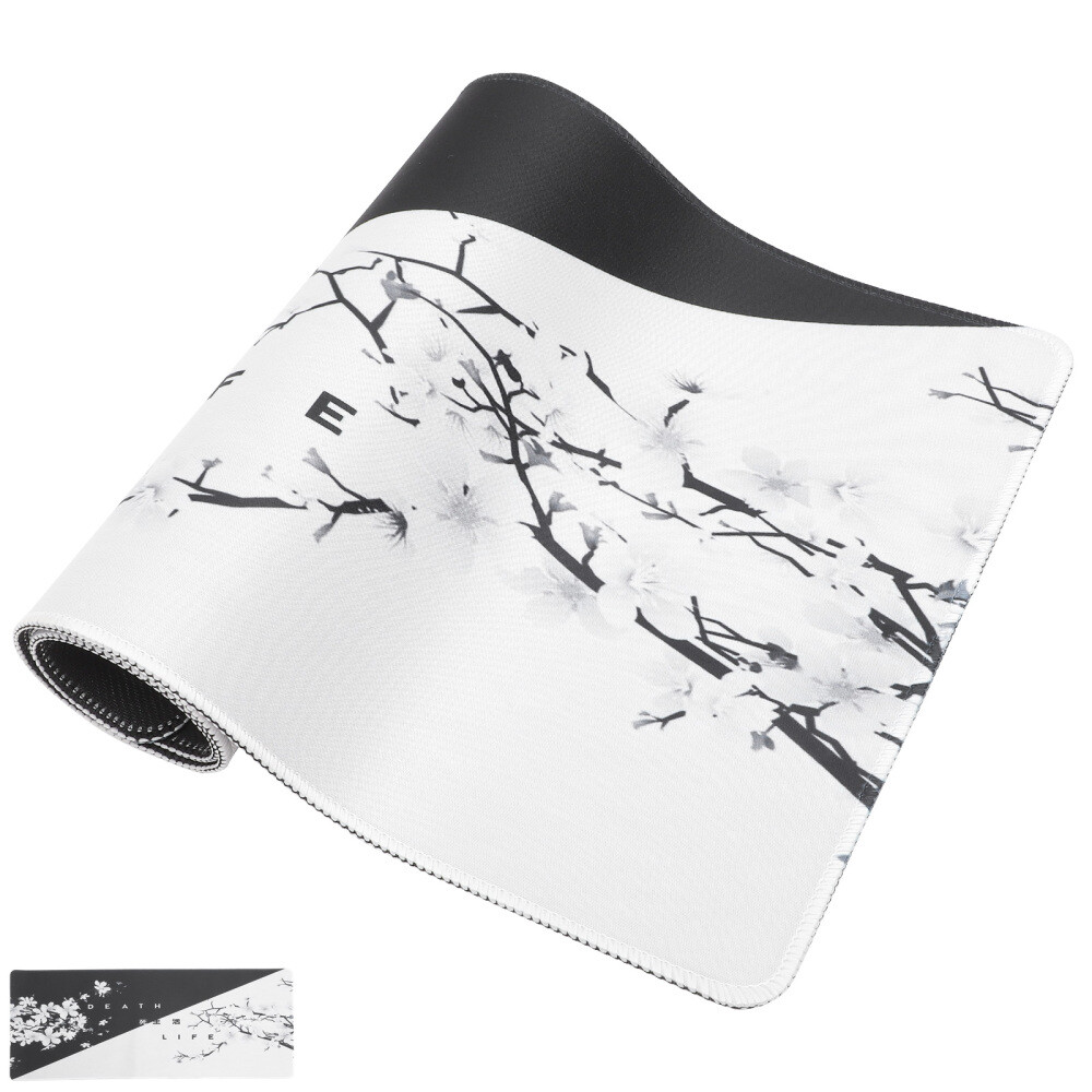 2 Pieces Tabletop Decor White Computer Desk Gaming Mouse Pad eBay