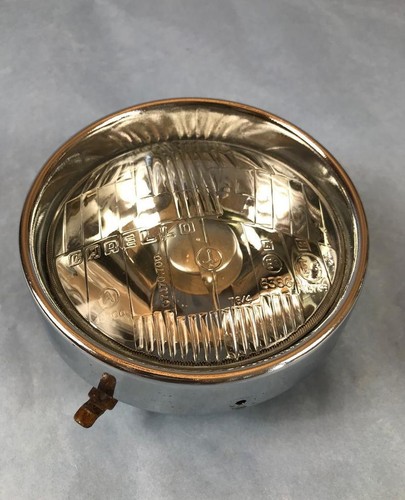 FIAT 500 F,L,R HEADLAMP Carello W/ FRAME faro Carello con cornice ORIGINAL NOS! - Foto 5 di 11