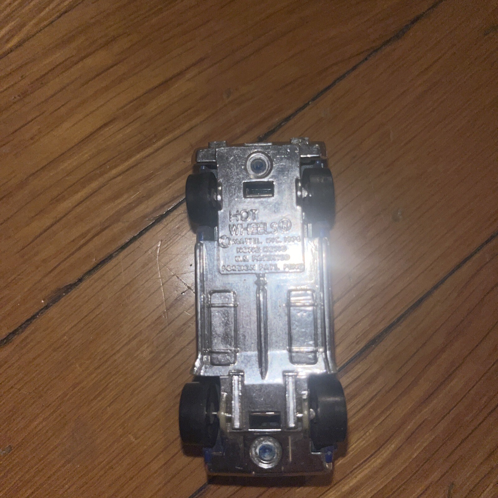 VINTAGE 1974 HOT WHEELS CUTOFF CANYON BLUE WITH FLAMES SUPER VAN