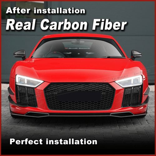 Se adapta a Audi R8 V10 Gen 2 2015-18 alerón delantero labio delantero alerón labio - Imagen 2 de 12