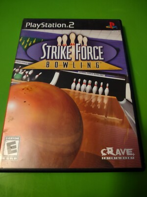 Strike Force Bowling (Sony PlayStation 2/PS2, 2004) COMPLETE!  