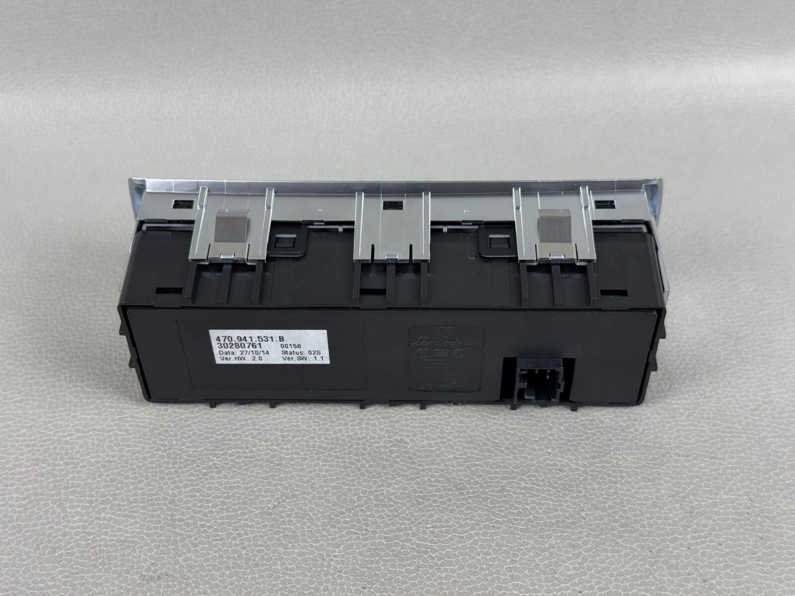 NEW! LAMBORGHINI AVENTADOR LP700-LP780 ROTARY LIGHT SWITCH UNIT OEM #470941531B