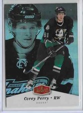 Corey Perry 2006-07 Fleer Flair Showcase #3 - Anaheim Ducks