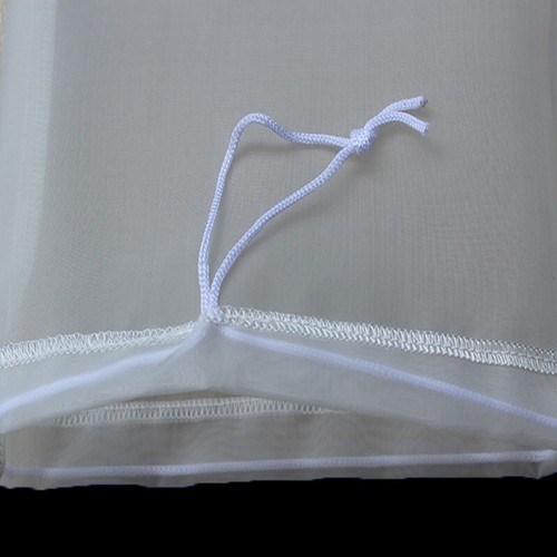 Lot 5pcs Nylon Straining Bag Fine Mesh Home Brew Beer Wine Cider Dry Hop White - Picture 3 of 11
