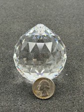 10 Pack Swarovski Strass Crystal: 8558 Series Ball 60mm 1-Hole Clear  Etched