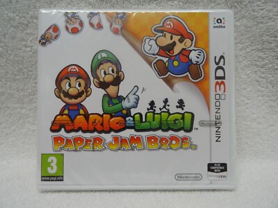 Mario & Luigi Paper Jam Bros. - Nintendo 3DS Spiel - Brandneu, Sealed - UK Pal