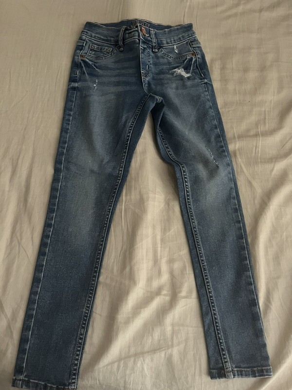 New Justice Girl Jeans Size 8 Skinny Color Blue