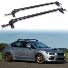 For Subaru Wrx Sti 2015-2021 Top Roof Rack 43.3 Cross Bar Luggage Carrier Lock