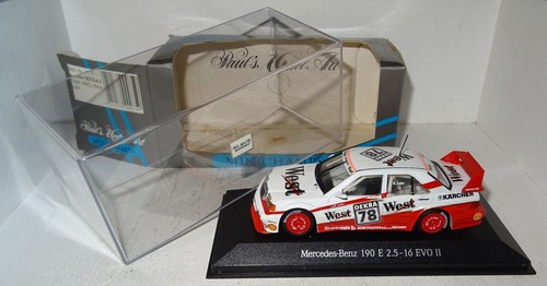 Minichamps Mercedes-Benz 190E EVO2 AMG-West LOHR 1:43 PC+OVP (SB2097) - Picture 2 of 6