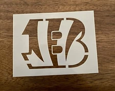 Bengals Reusable 10 MIL Laser Cut Mylar Stencil Painting Craafting Art Supplies