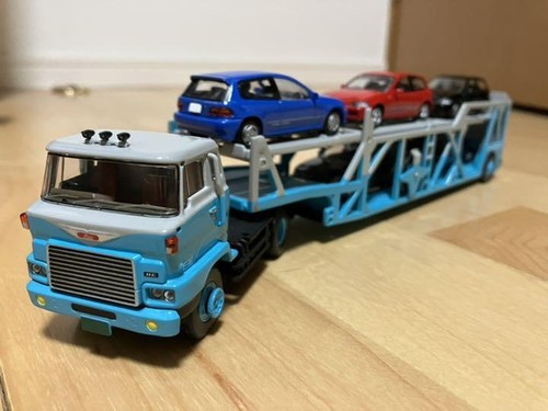 Tomica Limited Vintage Neo Hino Car Transporter Honda 1/64 Total of 6 Transporte - Picture 2 of 4