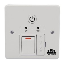 CHOSRY WiFi Fused Spur Timer Switch for electric towel rails, heating, and... 