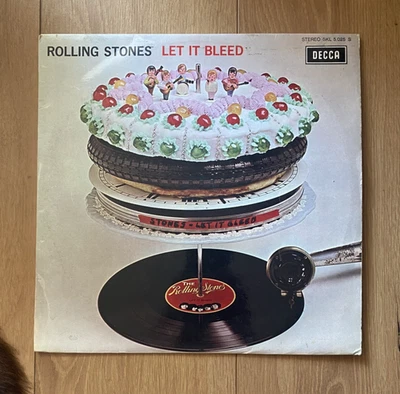 Rare LP - Rolling Stones – "Let It Bleed" - (Black Label- 1969) - Photo 1/4